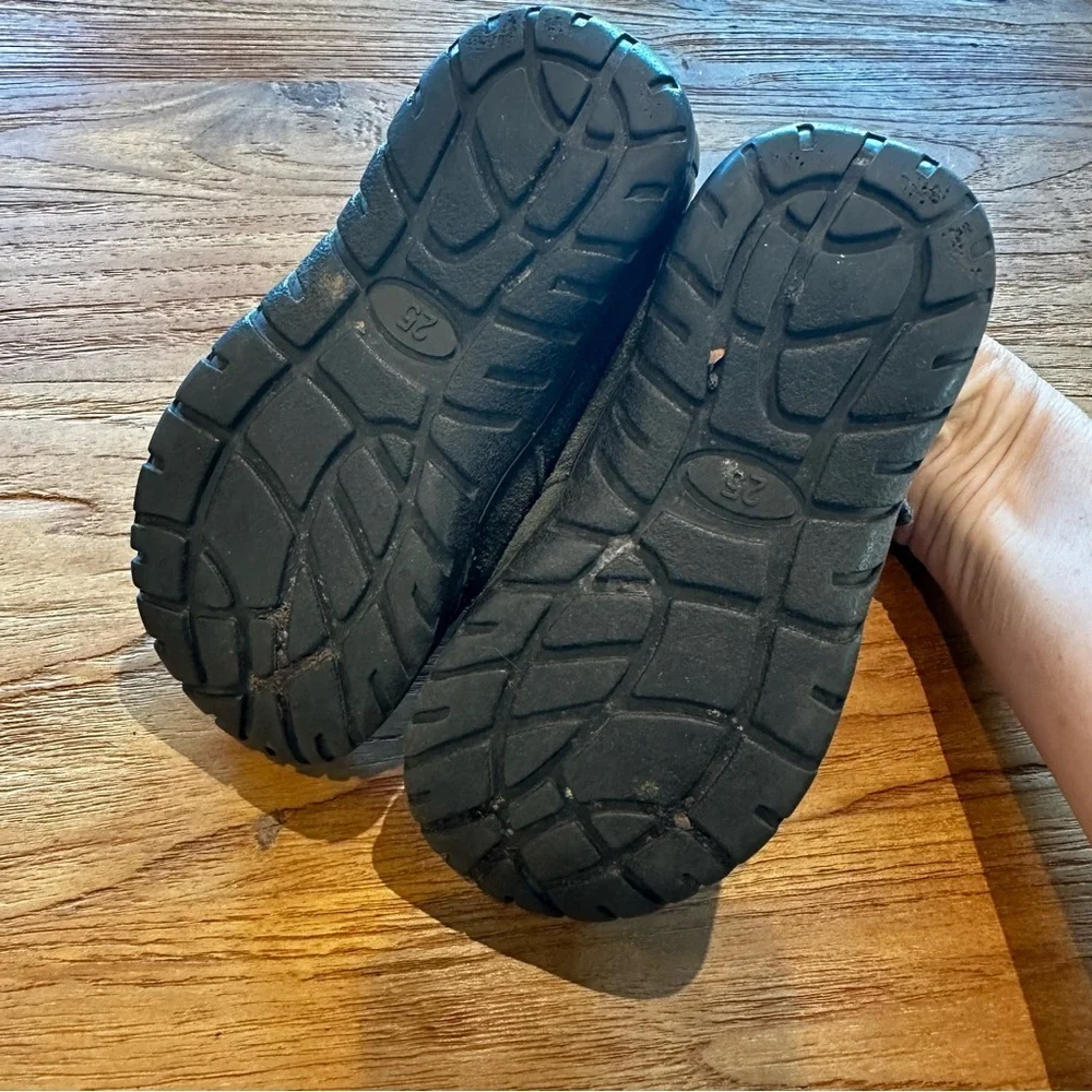 Umi Toddler Boys Army Green‎ Suede Leather Lace Up Rubber Toe Boots Booties 8.5